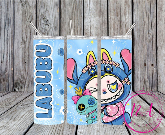 Labubu blue
