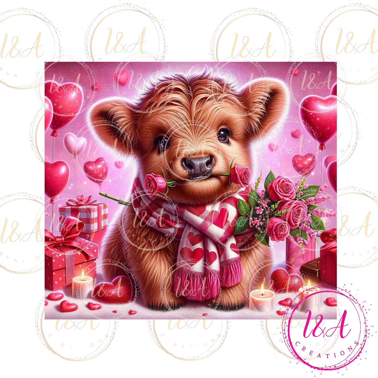 Highland cow love
