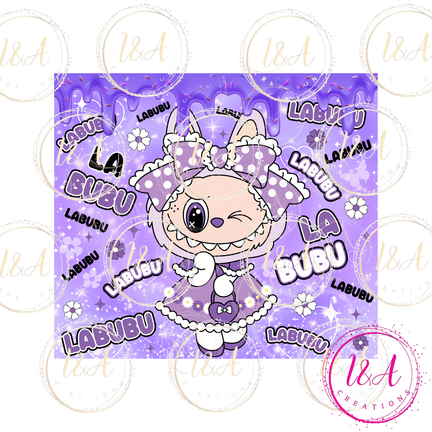 Labubu purple
