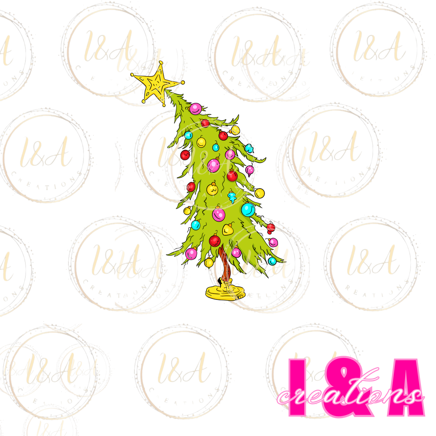 #235C Green Christmas Tree