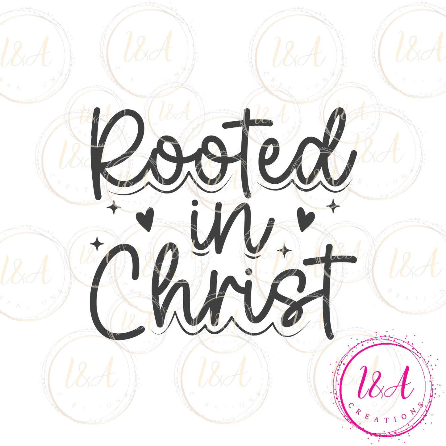 #332B Rooted in Christ (gray color)