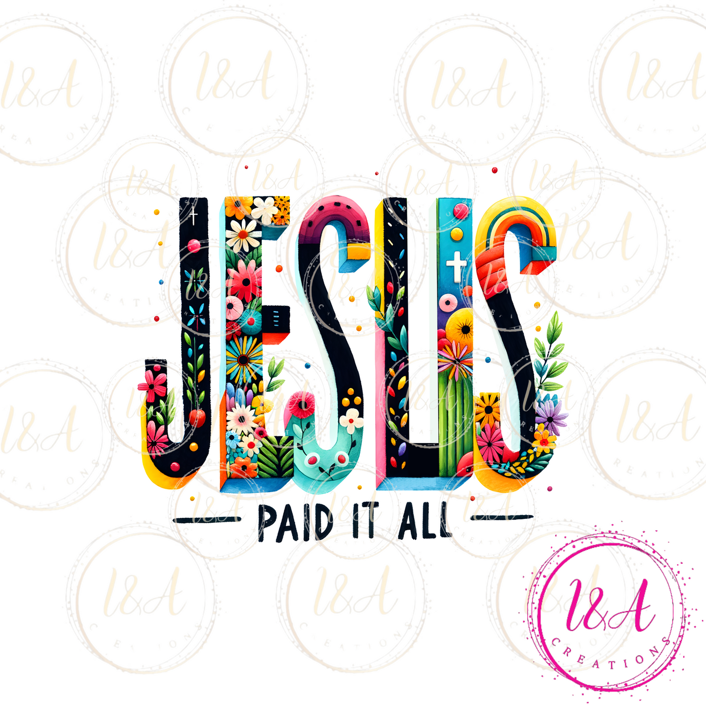 #50B Jesus paid it all