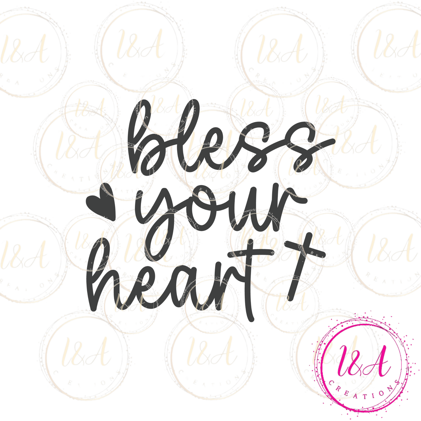#338B bless your heart (gray color)
