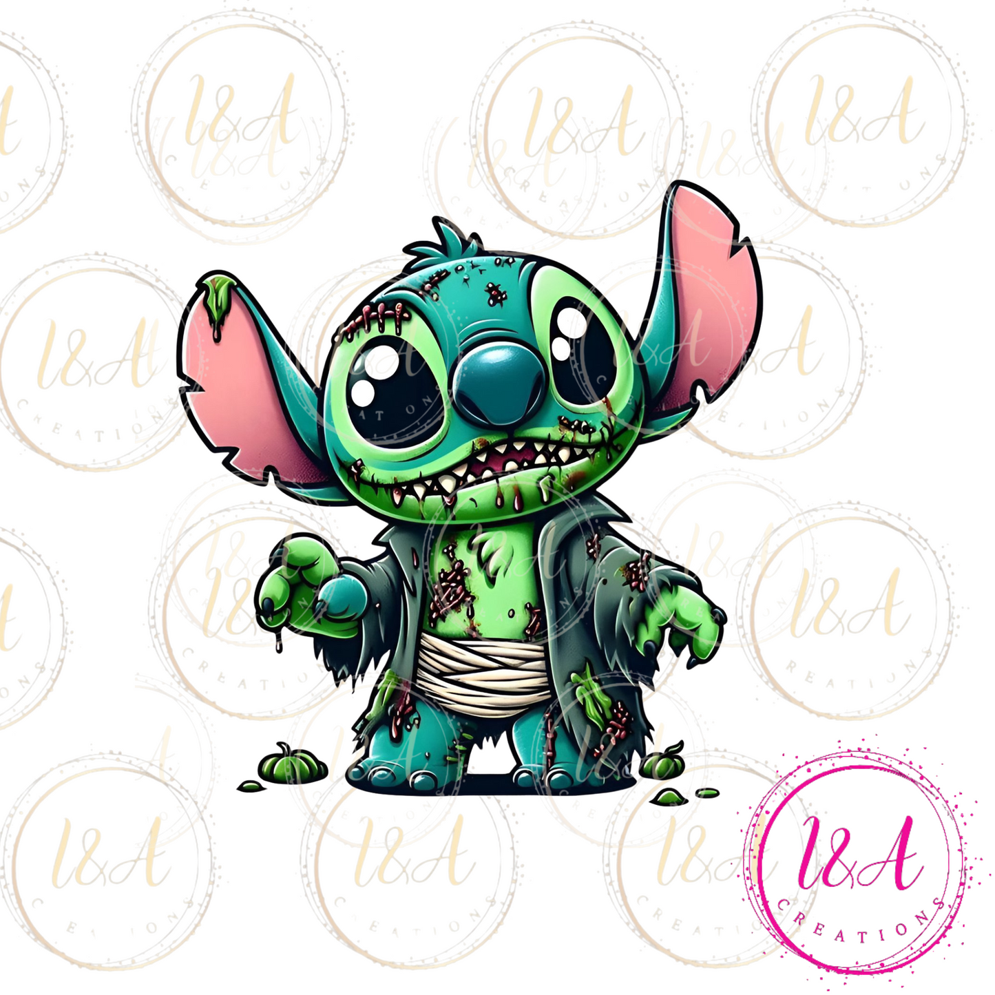 #1000B alien zombie
