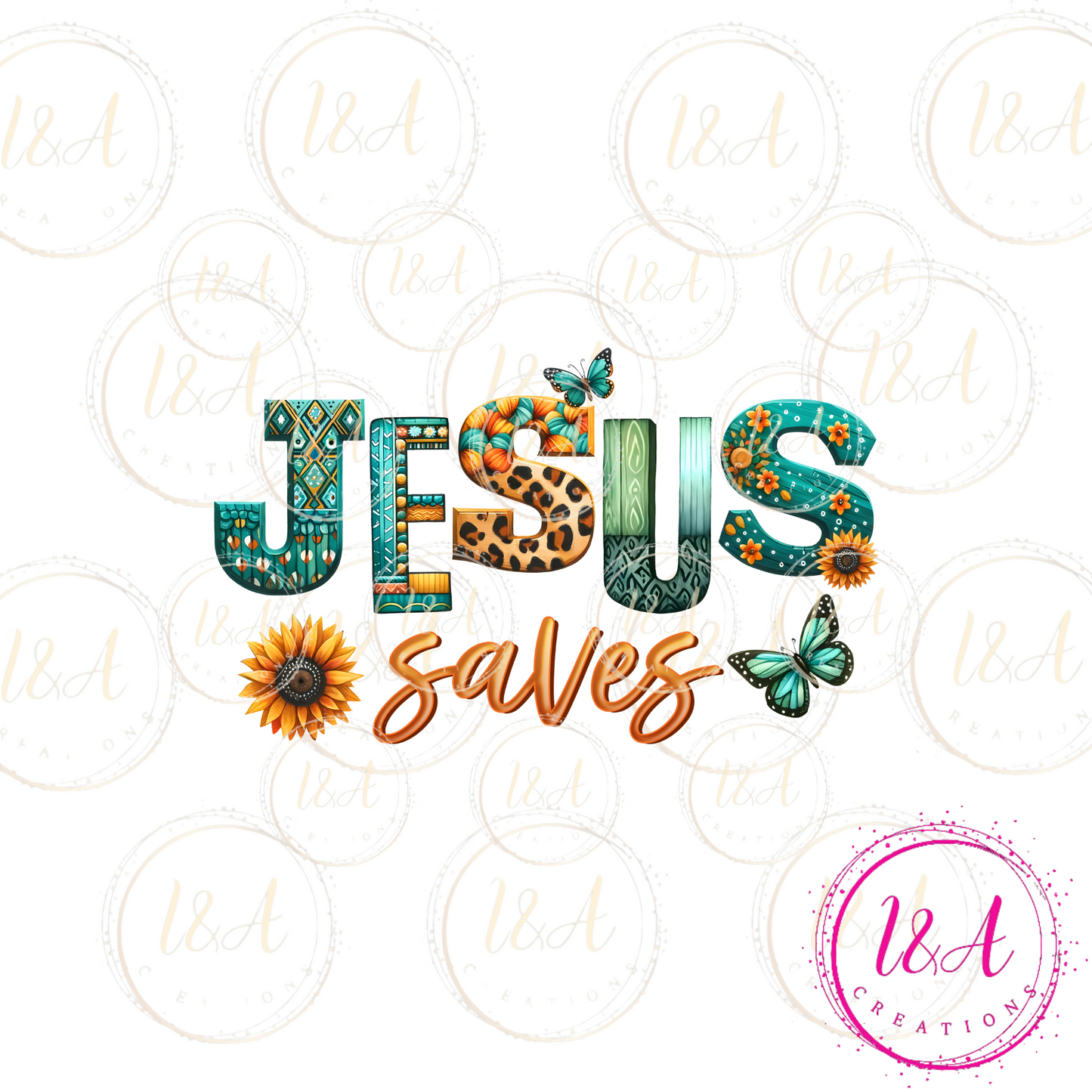 #45B Jesus saves