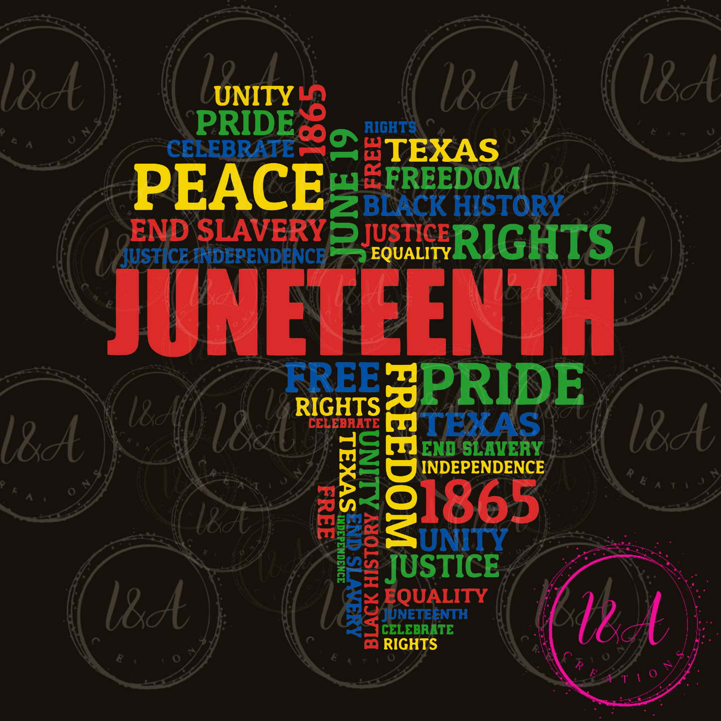 #797 peace,Juneteenth, 1865 ...