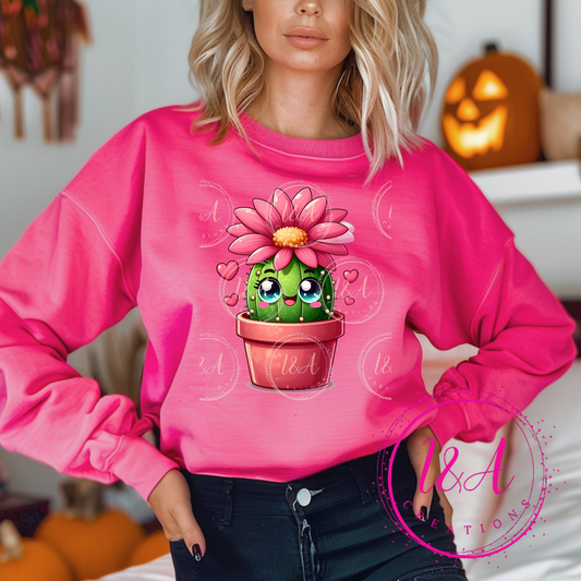 #35C cute cactus plant