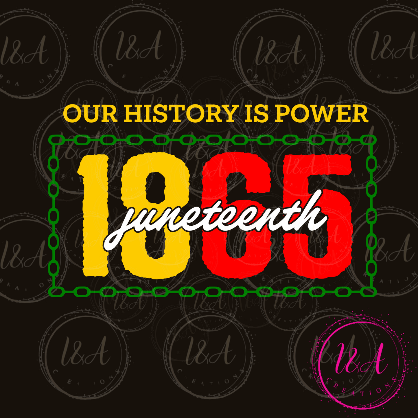 #821 Our history is power