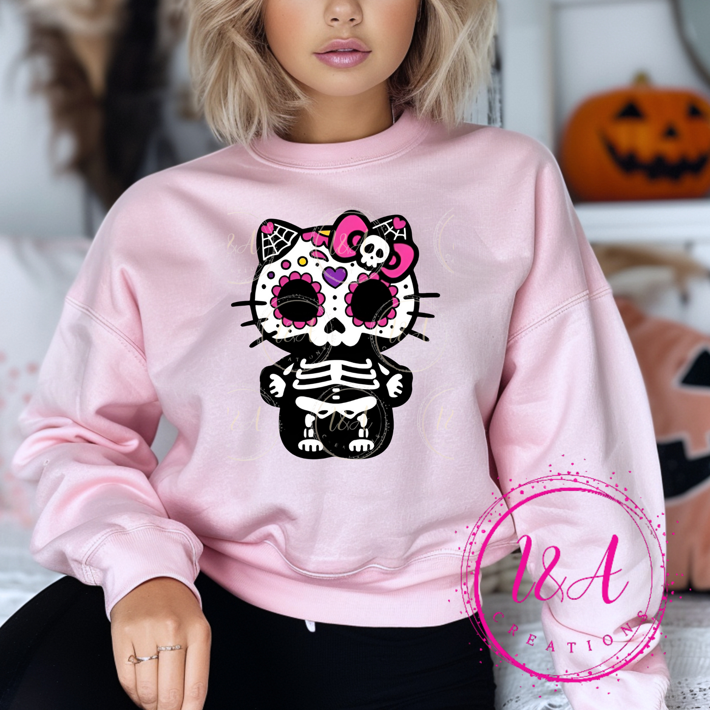 #31C dia de los muertos kitty