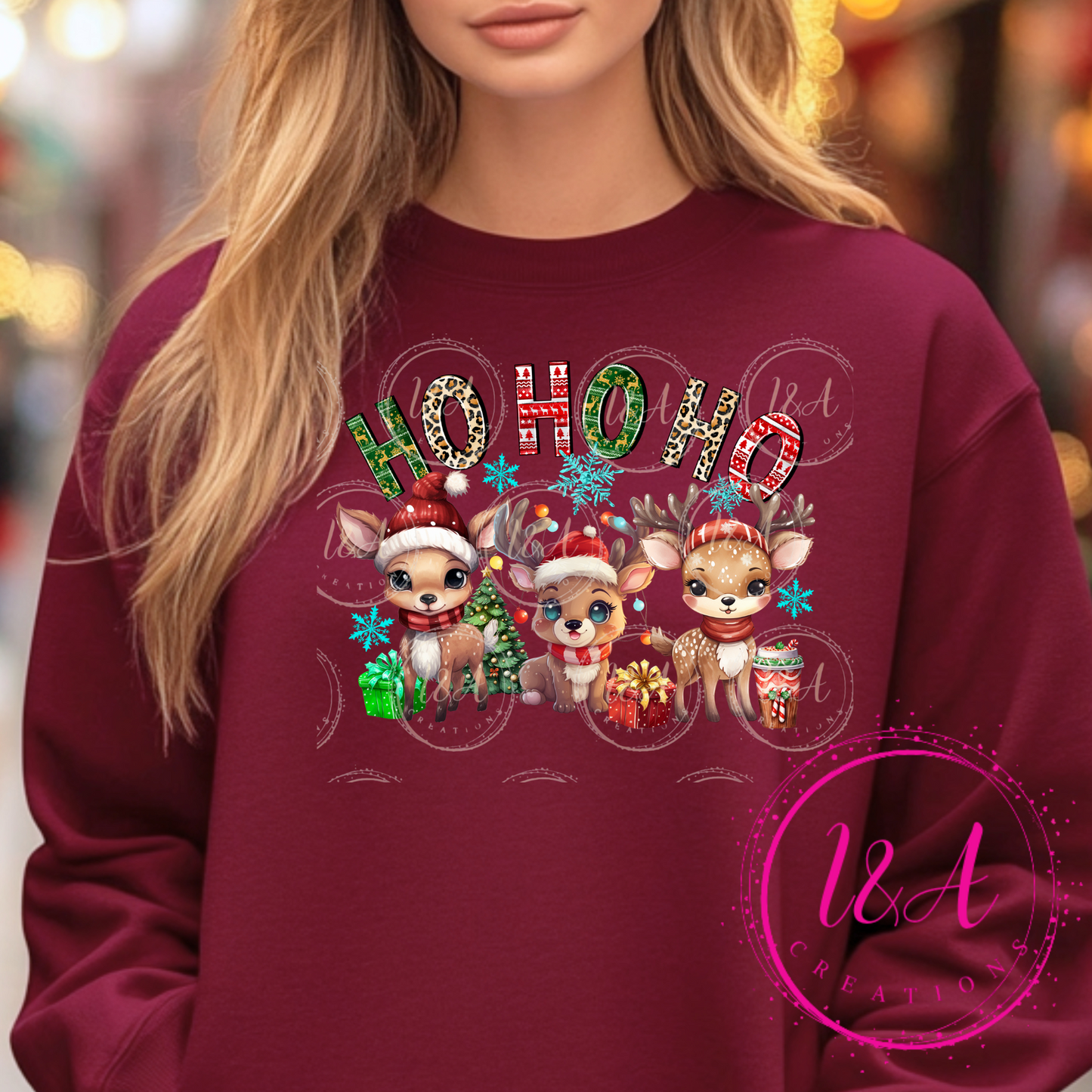 #178B Hohoho reindeer