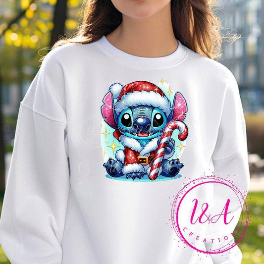 #441B Christmas alien