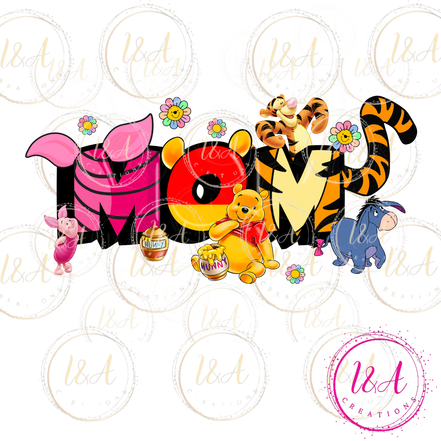 #391 mom honey bear and friends