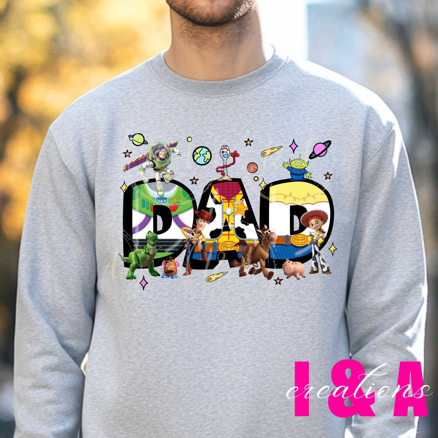 #448 PAPA- DAD toy friends