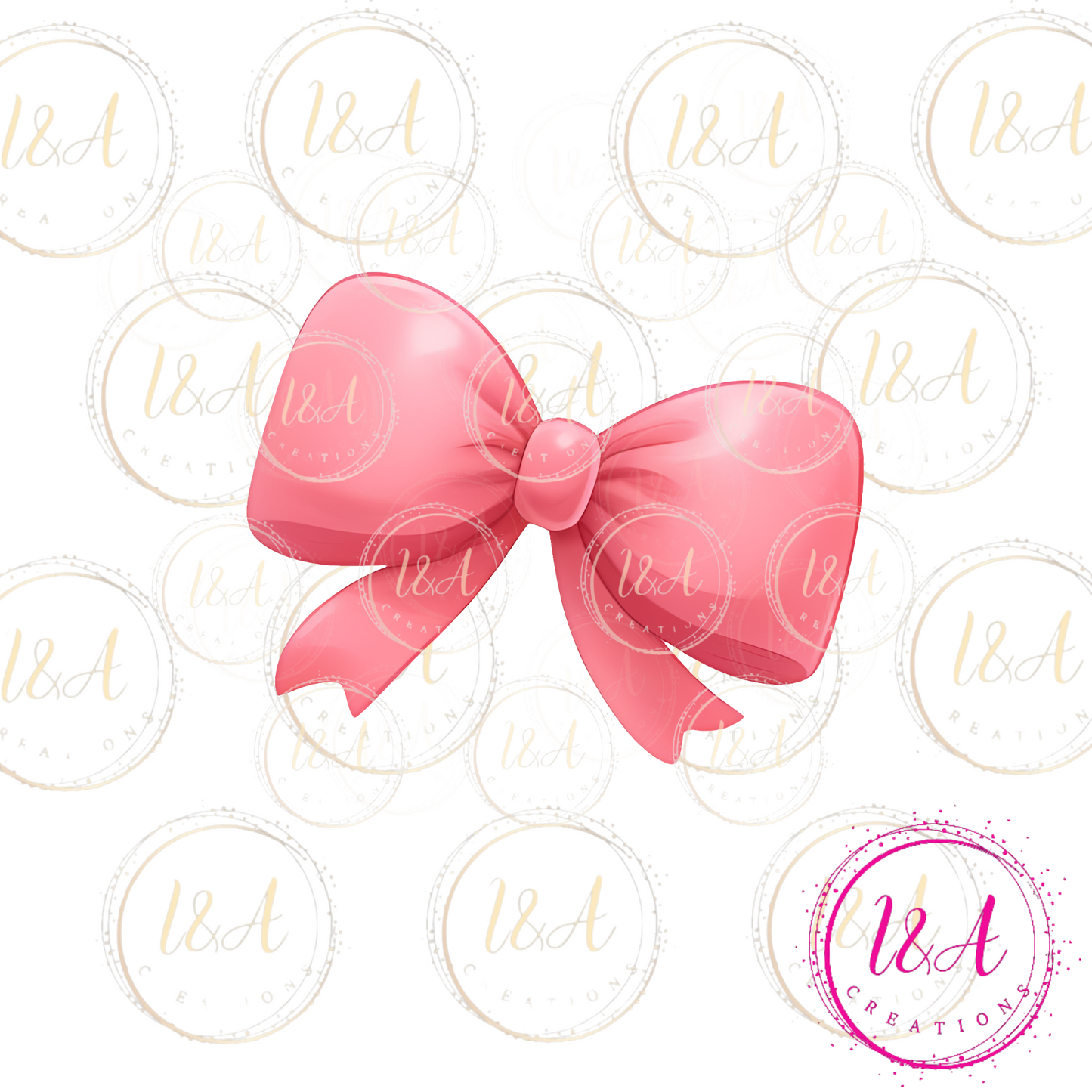 #289 pink bow