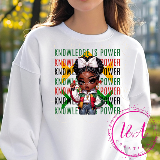 #768B knowledge is power