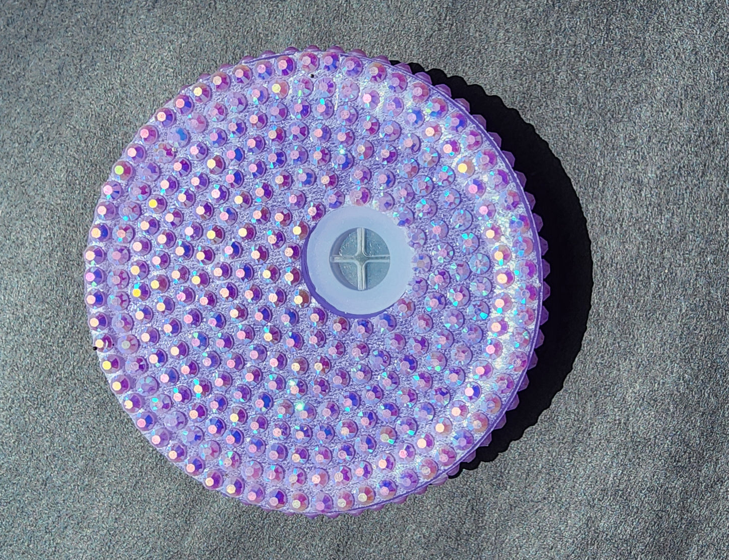 Rhinestones acrylic lids