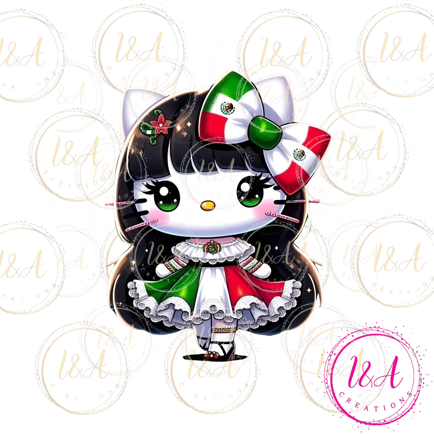 #719B Mexican kitty