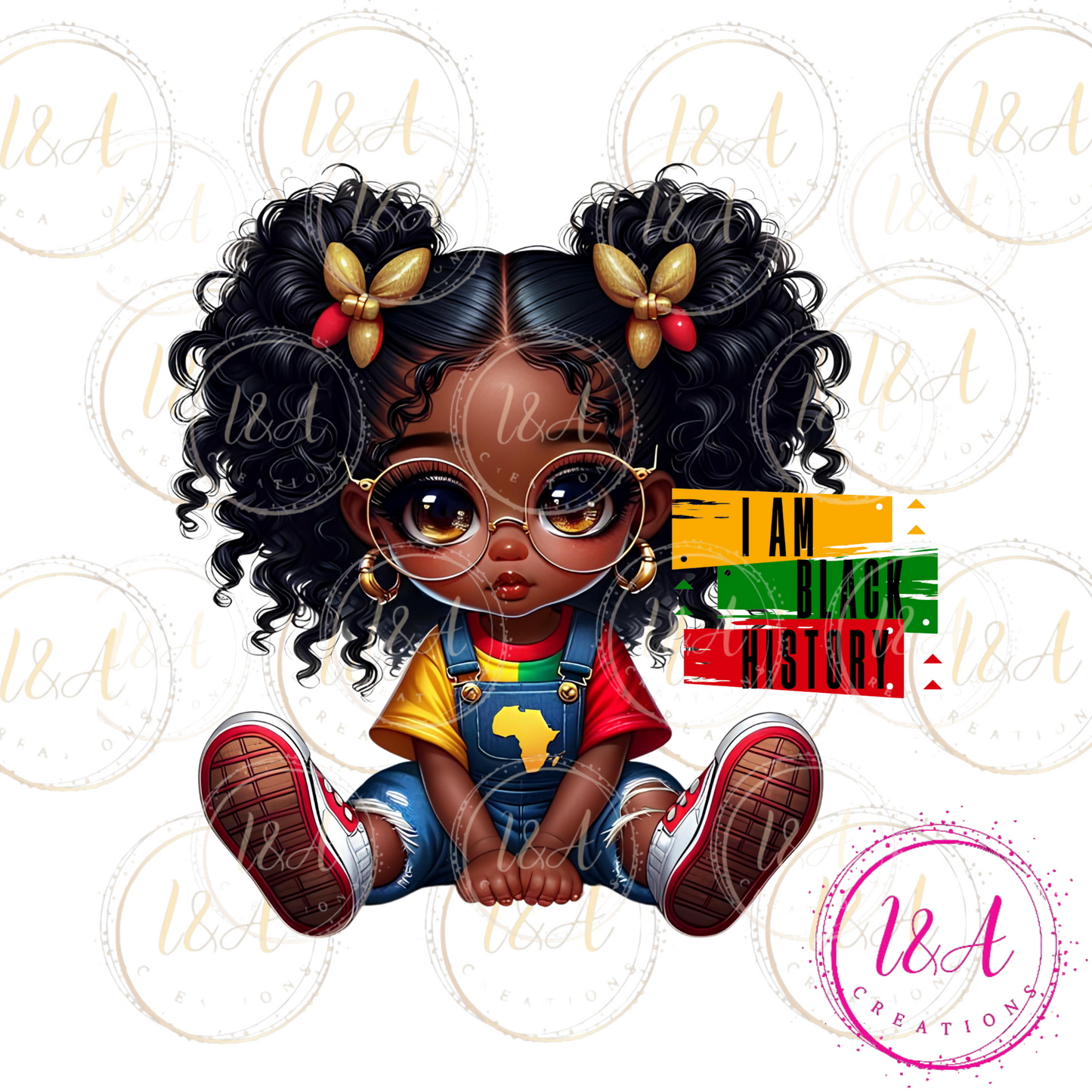 #776B  I'm black history girl