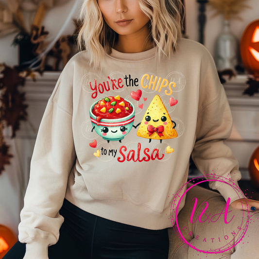 #662B you're the chips to my salsa