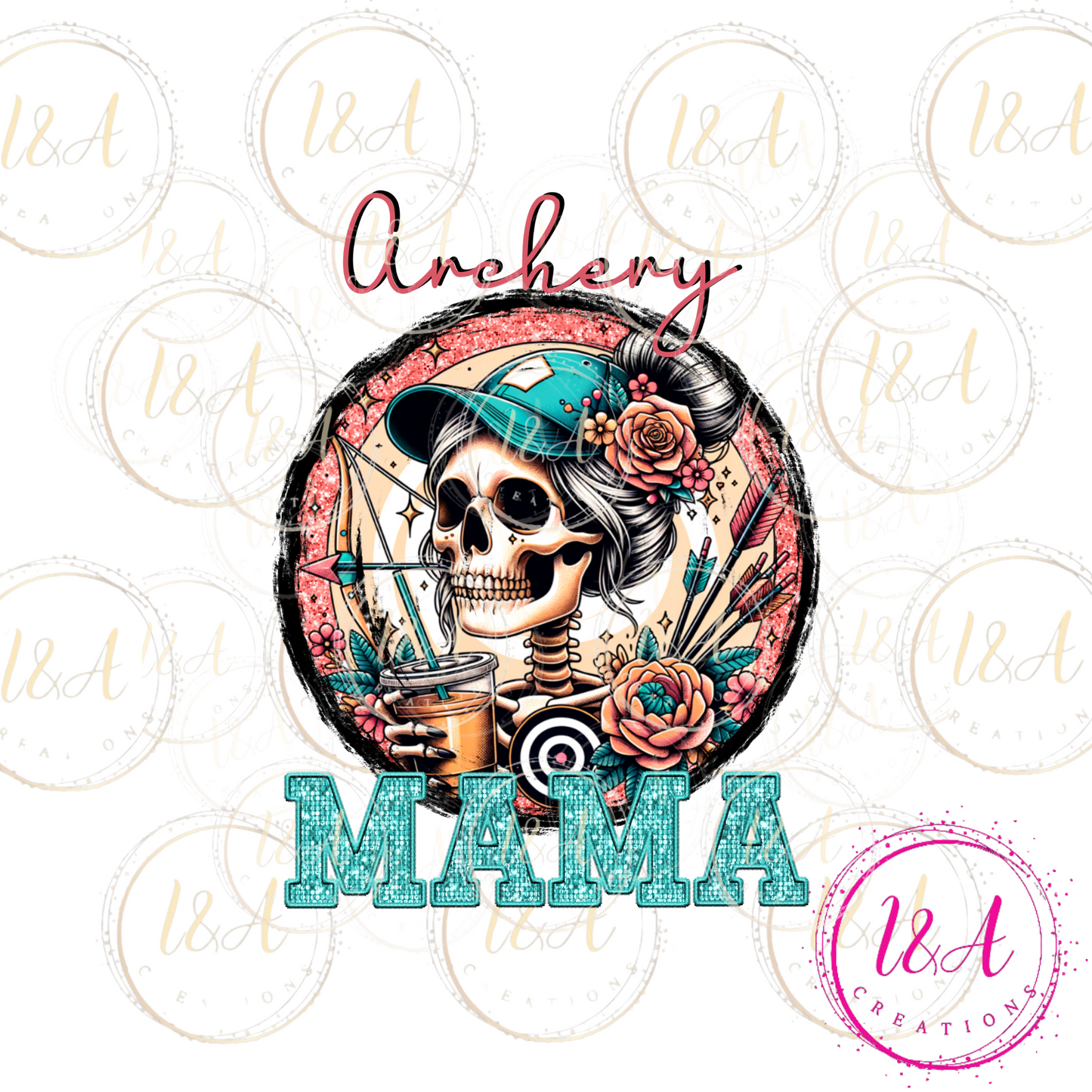 #82B archery mama