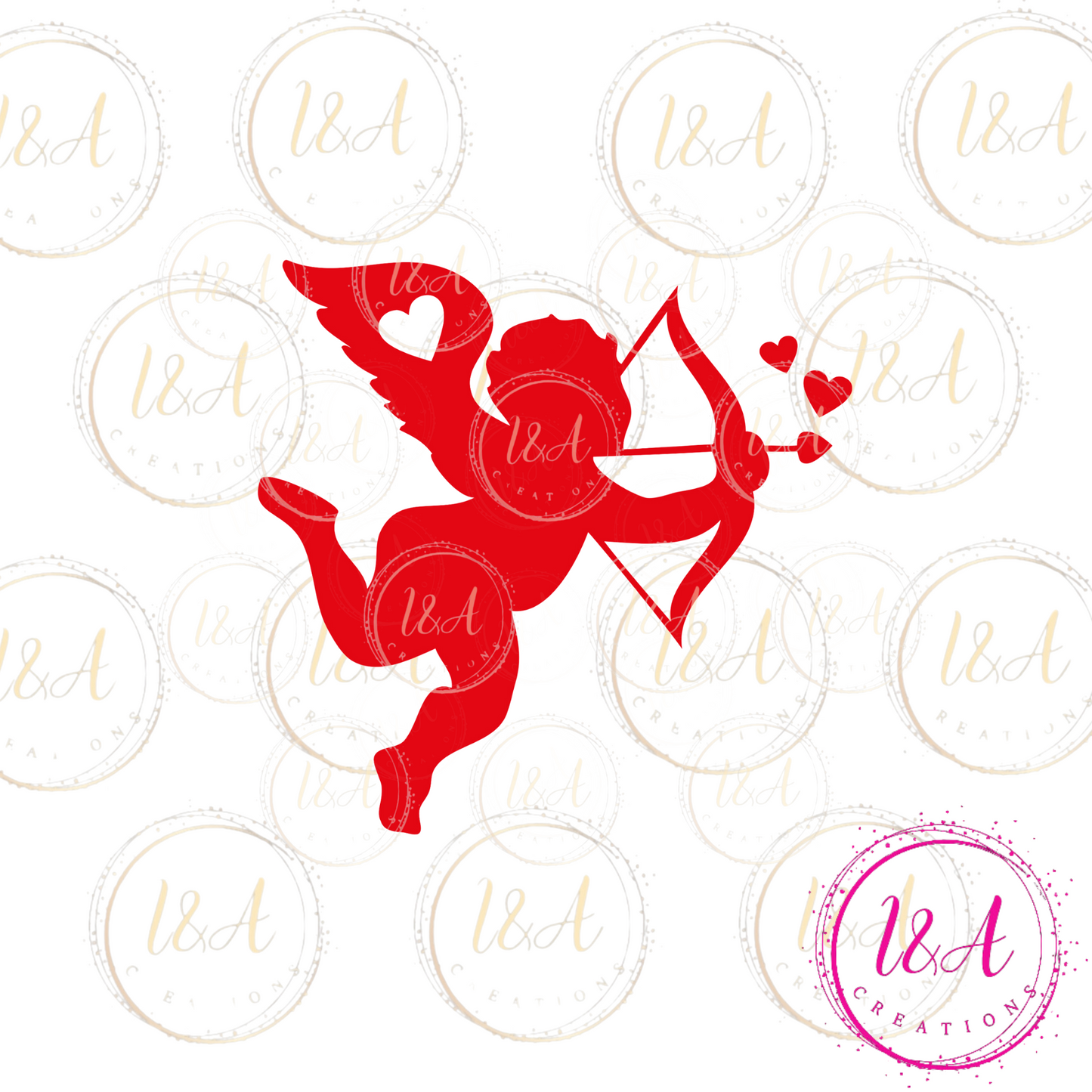 #627B Red cupid