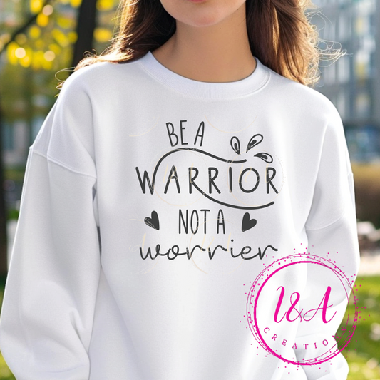 #337B Be a warrior (gray color)