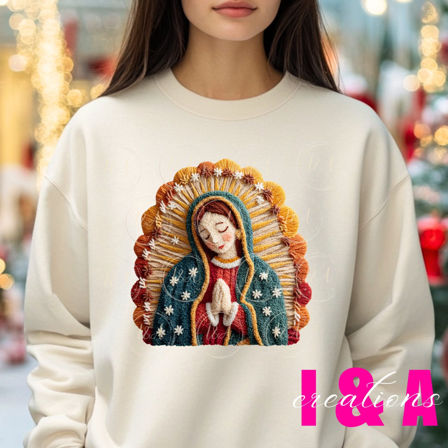 #223C Faux chrochet Virgen
