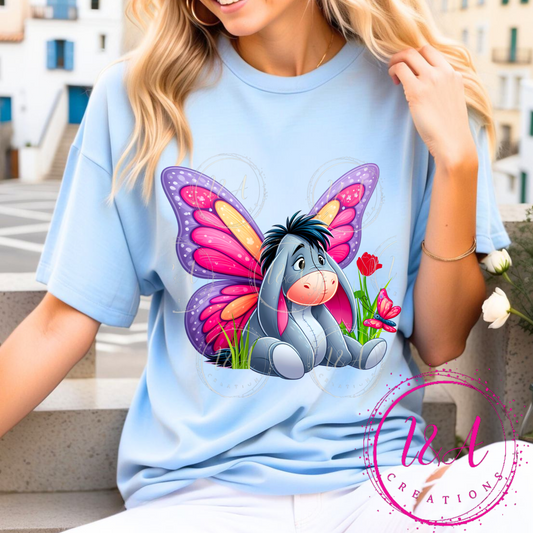 #112 butterfly donkey