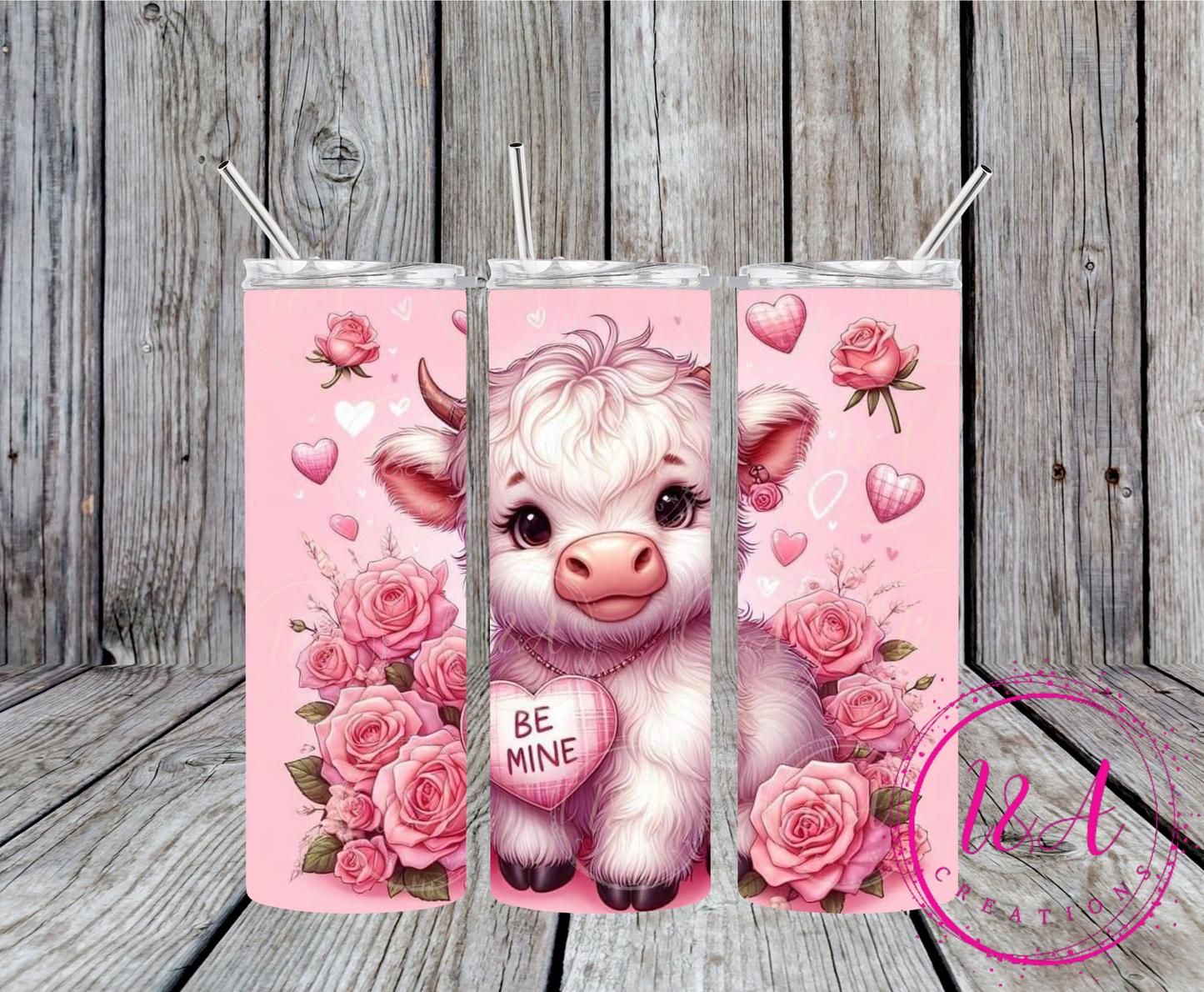 Be mine highland cow