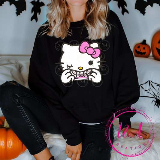 #695B bling kitty