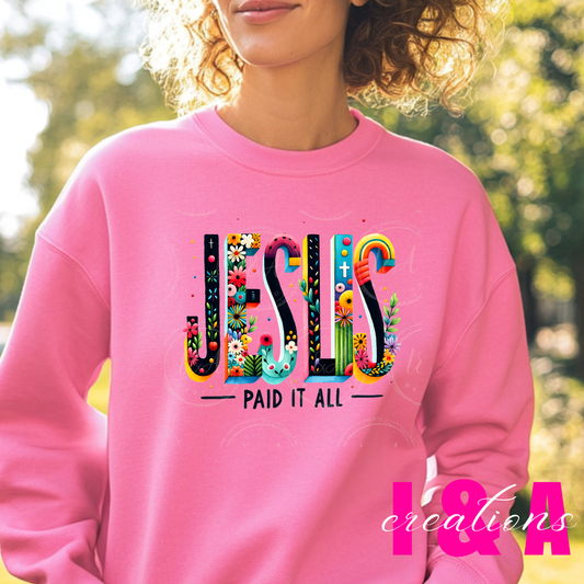 #50B Jesus paid it all