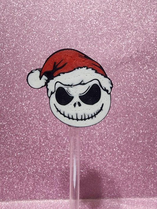 Jack christmas strawtopper