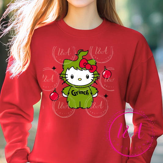 #395B green kitty