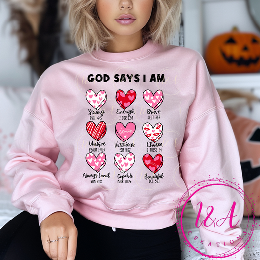 #631B God says I am...