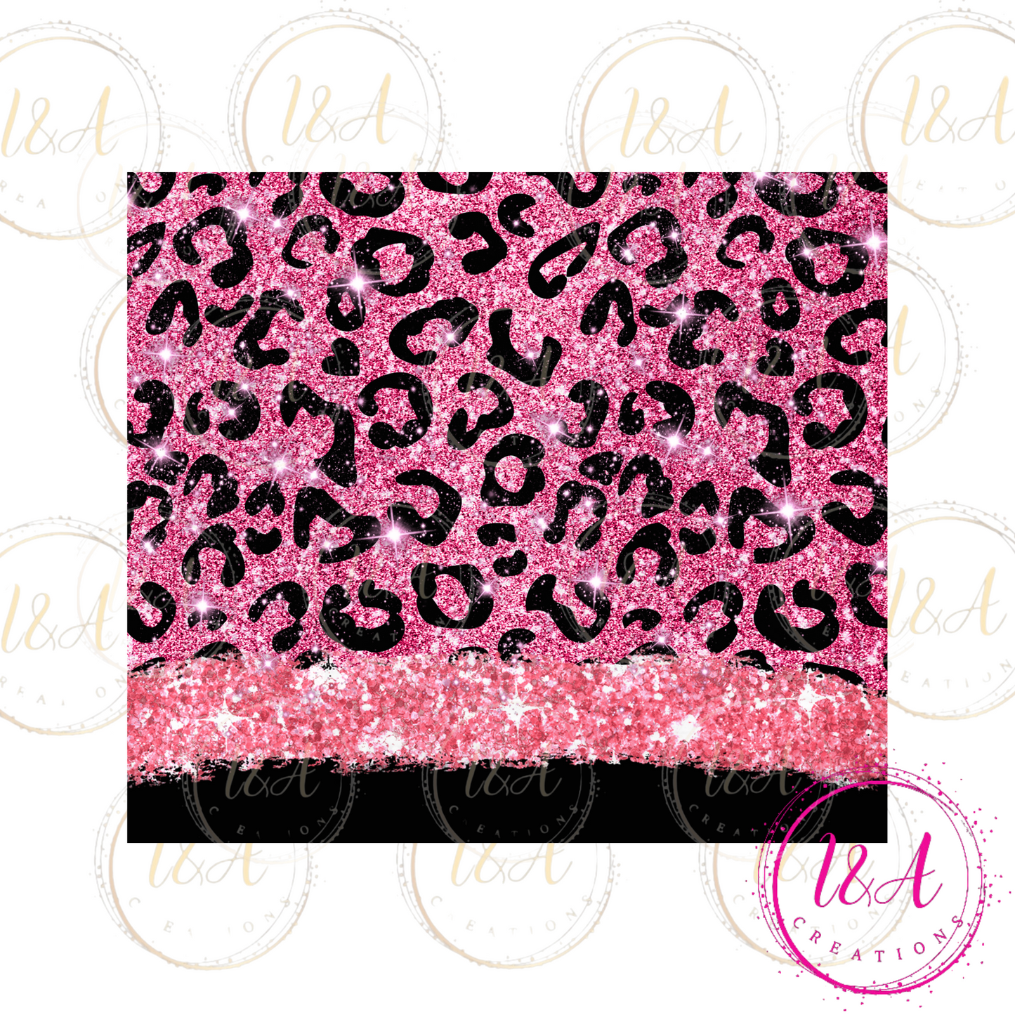 Pink and black
