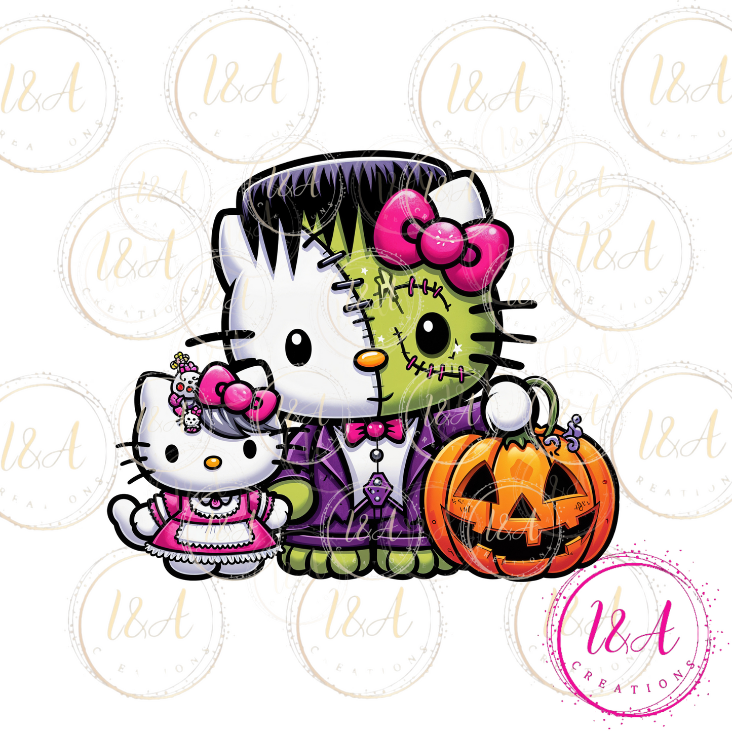#87B kitty/zombie