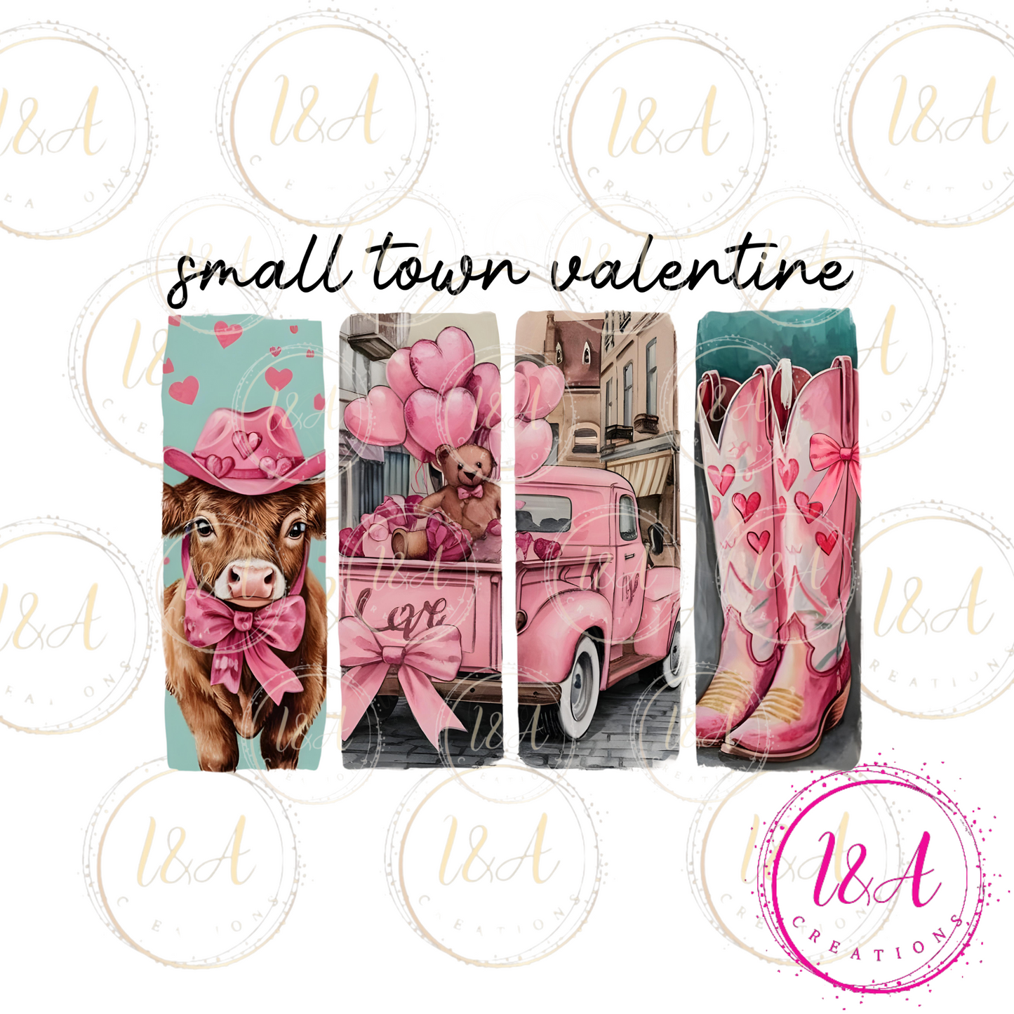 #589B small town valentine