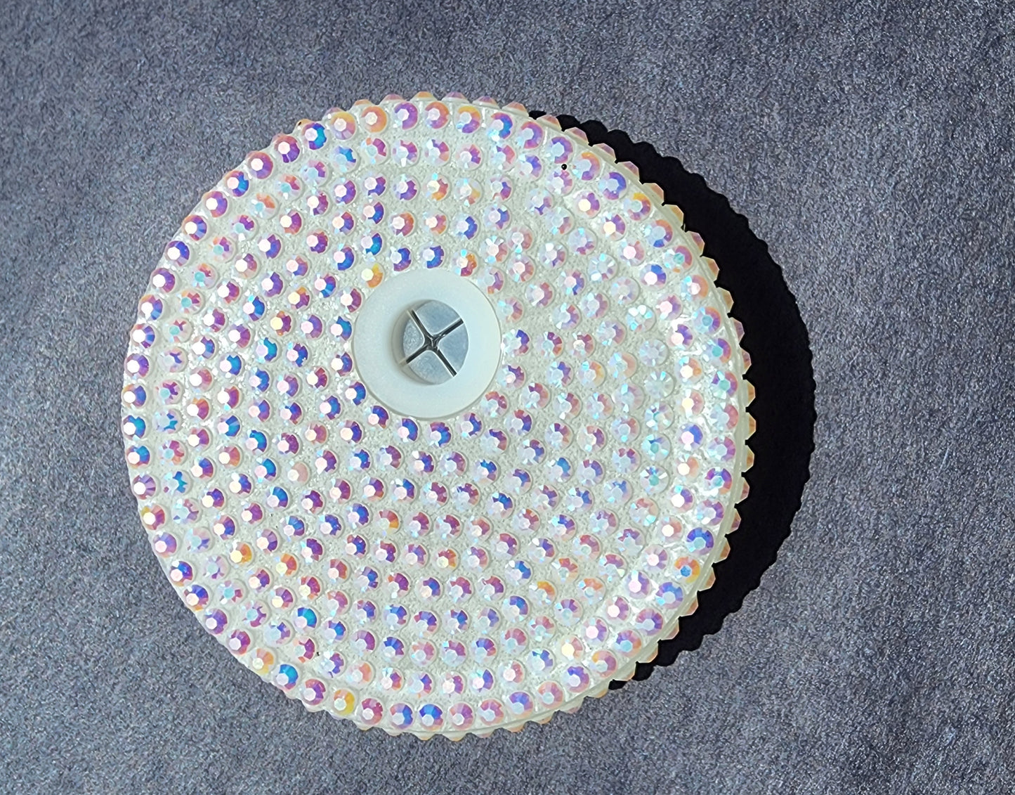 Rhinestones acrylic lids