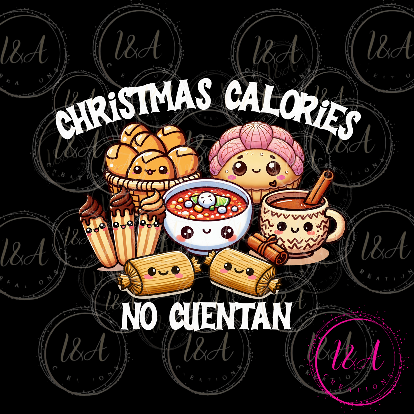 #145B  Christmas calories