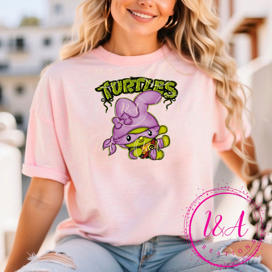 #4C purple turtle
