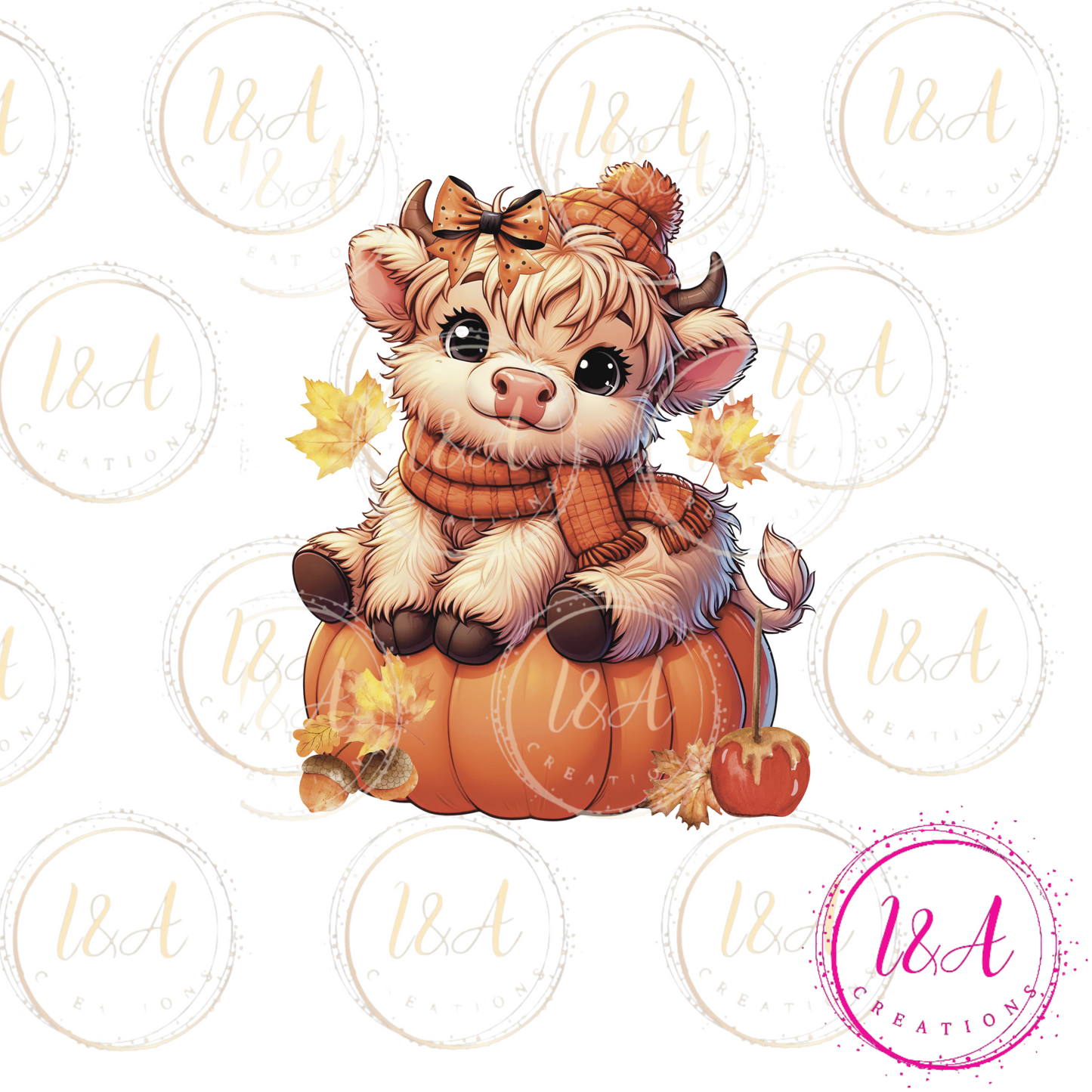 #113C fall highland cow