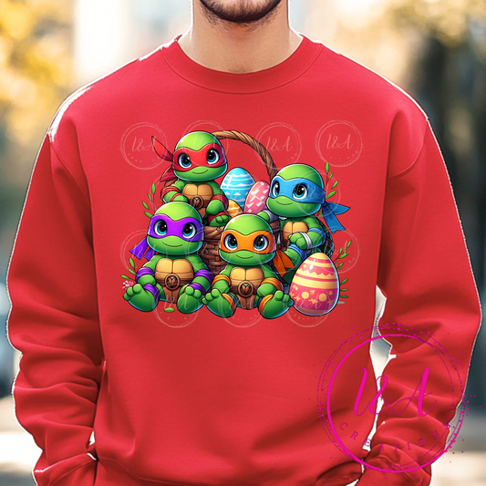 #493 Easter turtles