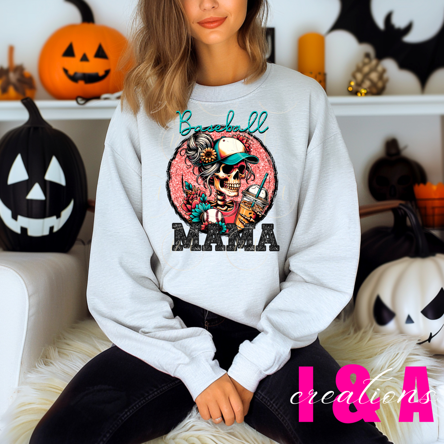 #83B baseball mama