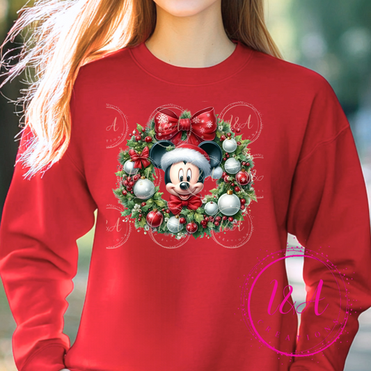 #442B Christmas mouse