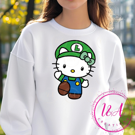 #746B kitty Luigi