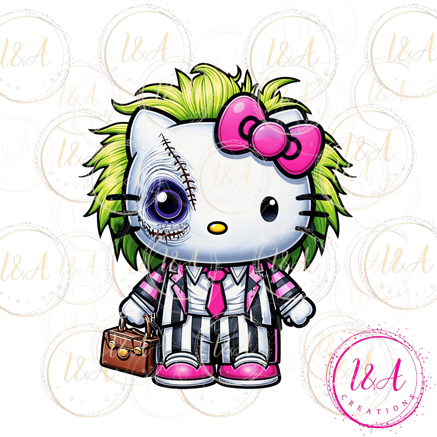 #102B spooky kitty