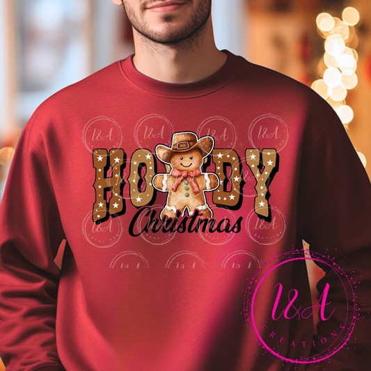 #448B Howdy gingerbread
