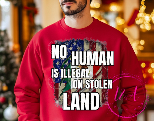 #725B No human is illegal on stolen land
