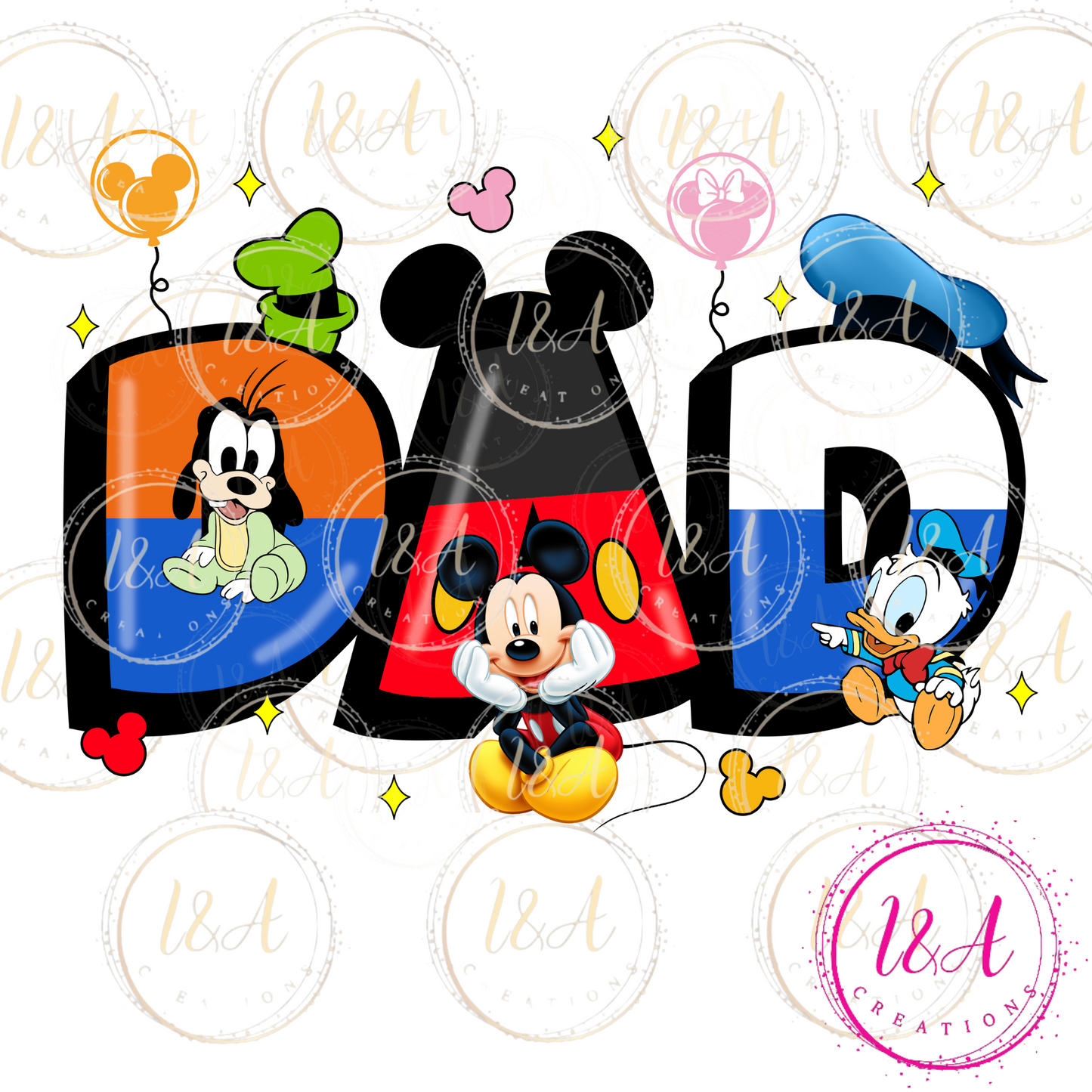 #455 PAPA-DAD/ mouse and friends