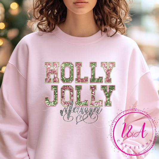 #235B Holly Jolly mama